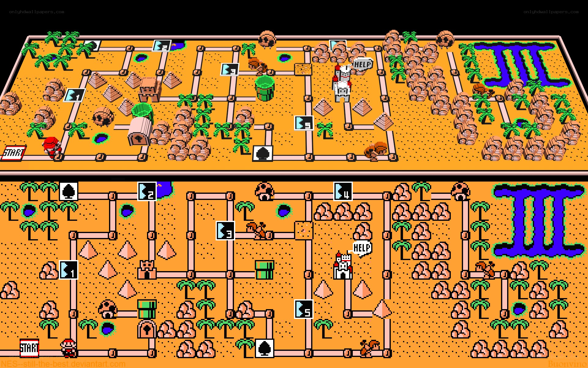 Desert maze game levels