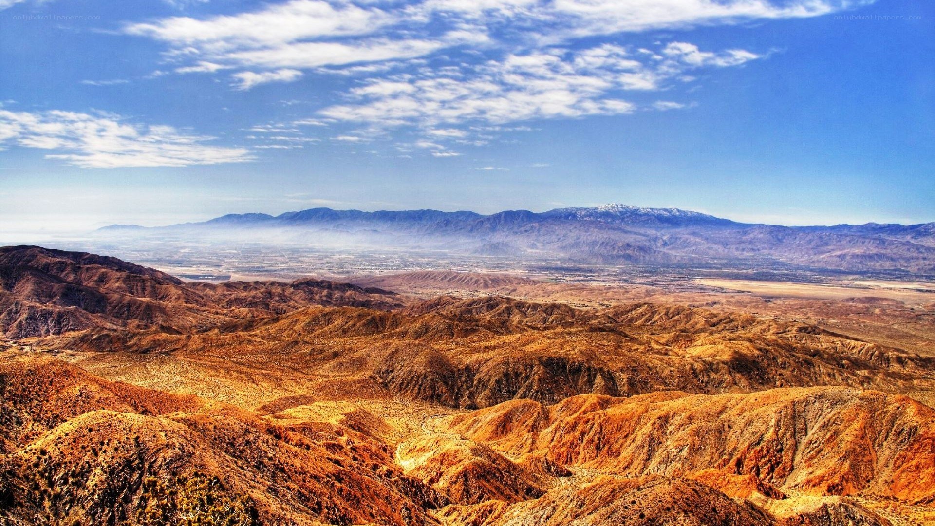 Desert mountain landscape