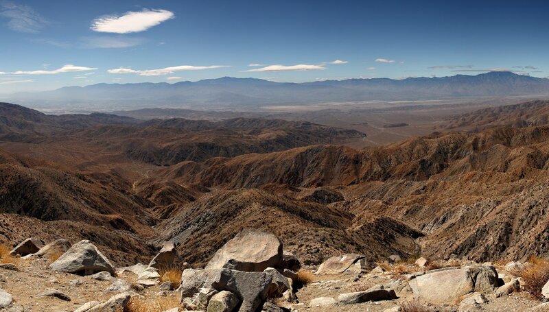 Desert mountain landscape