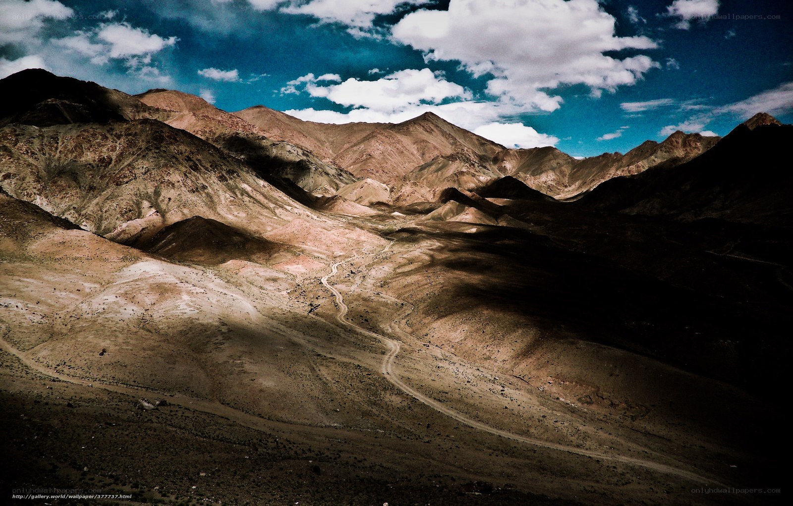 Desert mountain landscape