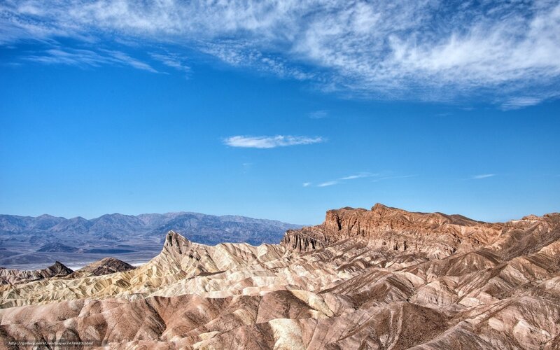Desert mountain landscape