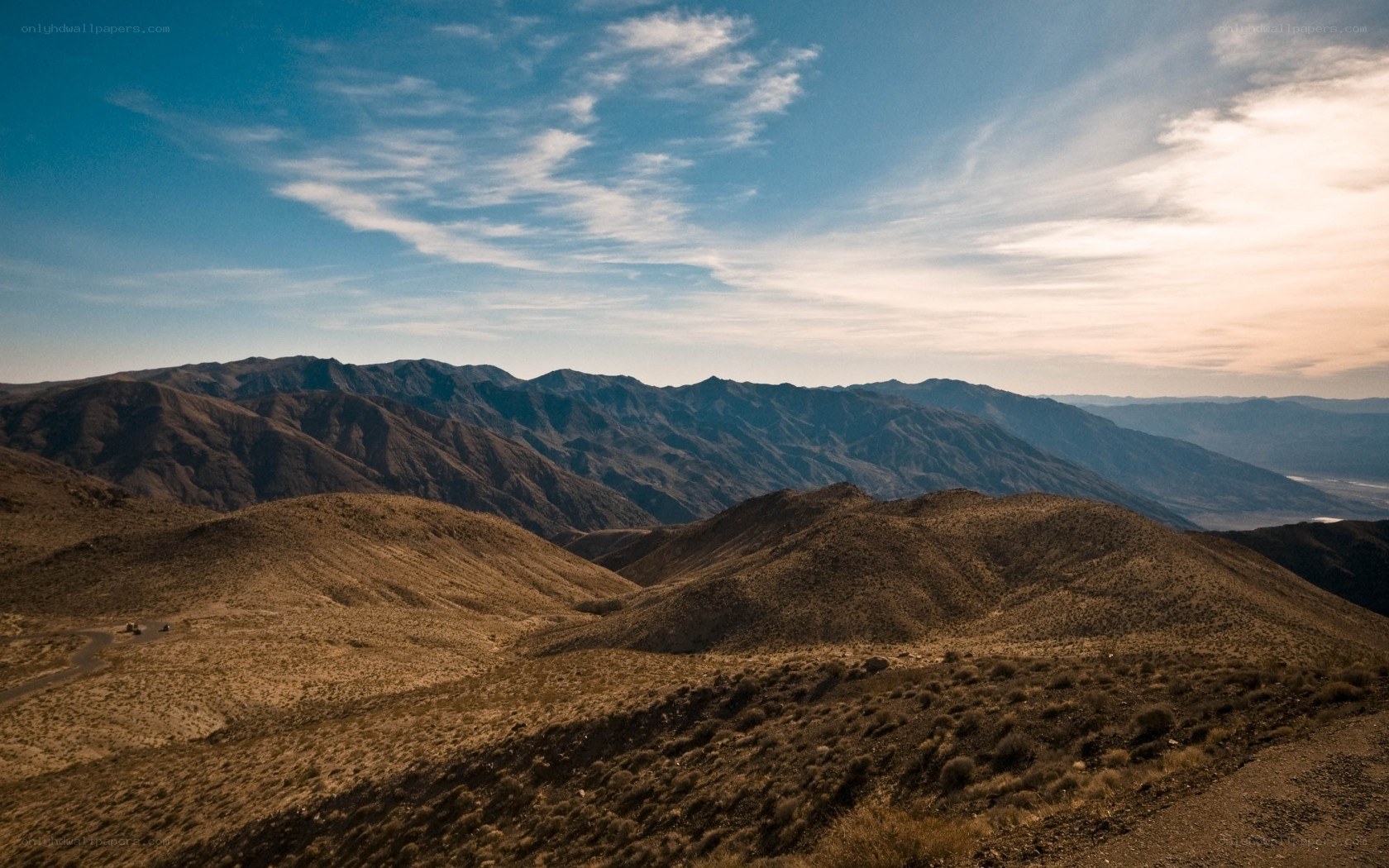 Desert mountain landscape