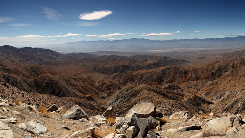 Desert Mountain Landscape — Brown, Arid