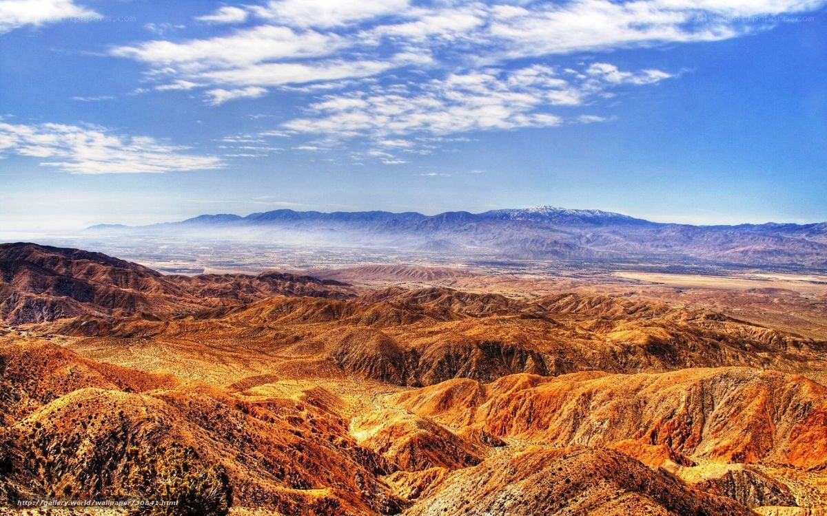 Desert mountain landscape