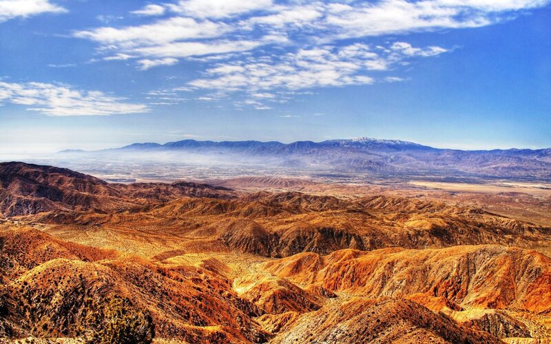 Desert Mountain Range