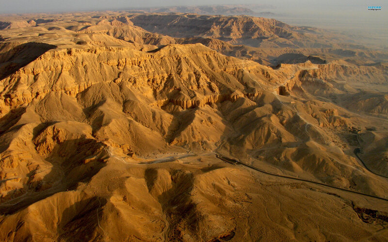 Desert Mountains Landscape