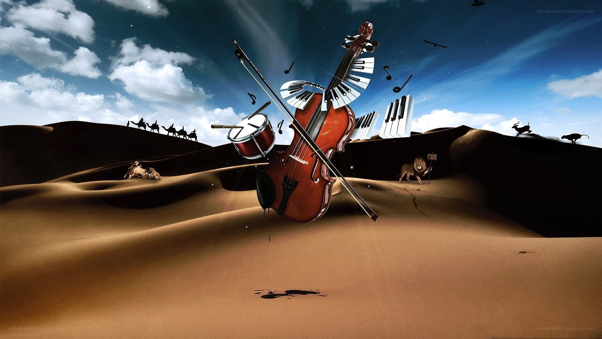Desert music fantasy