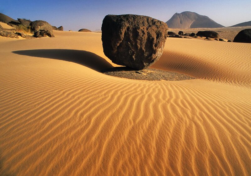Desert rock formation