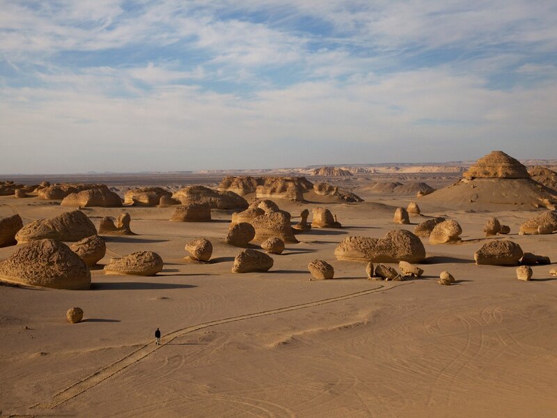 Desert rock formations