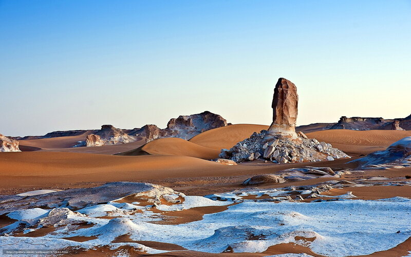 Desert rock formations
