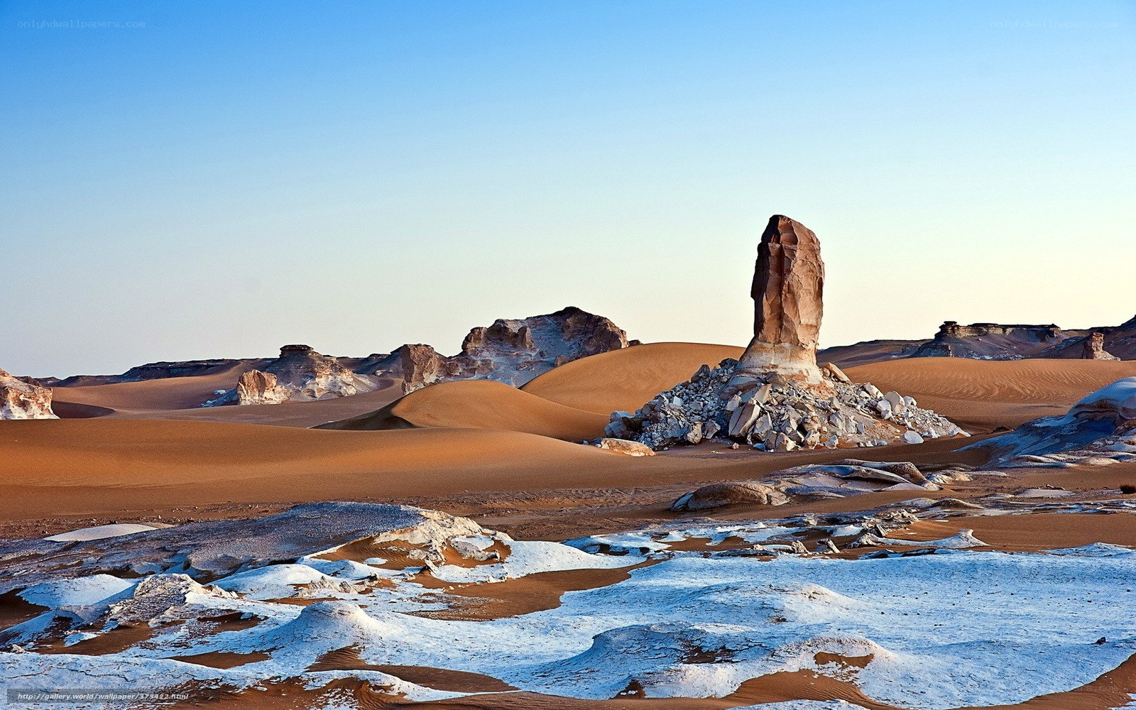 Desert rock formations