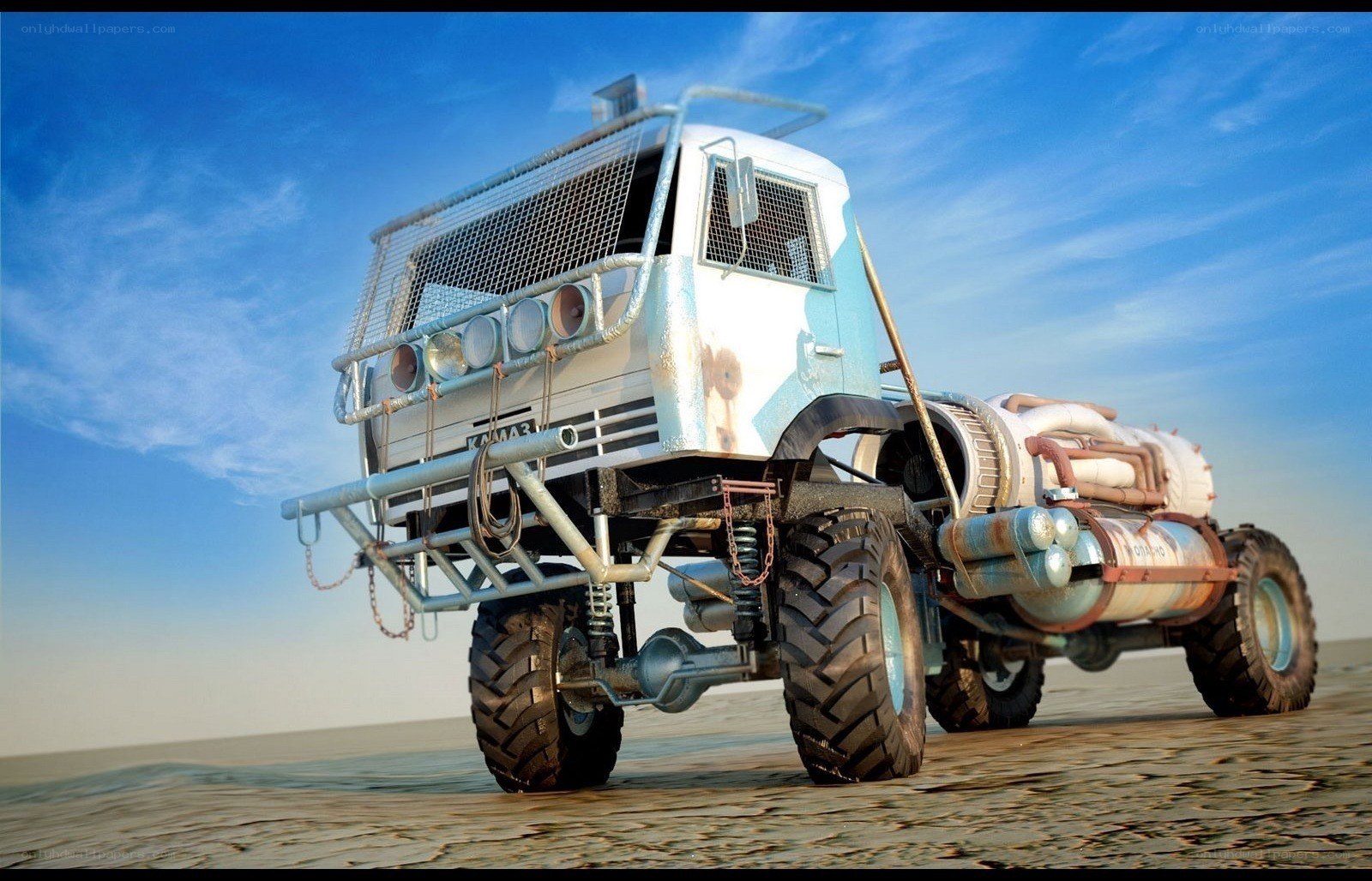 desert rover vehicle
