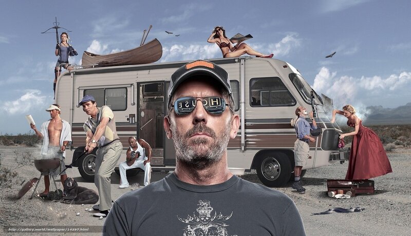 Desert RV adventure collage