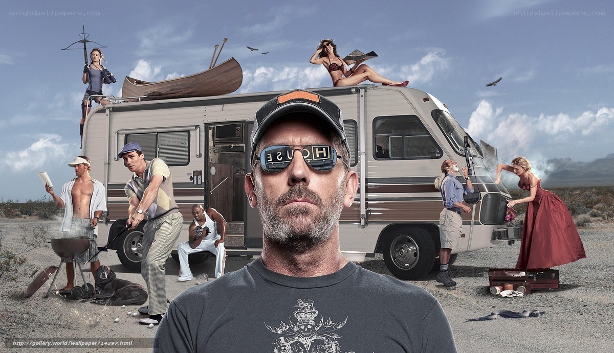 Desert RV adventure collage