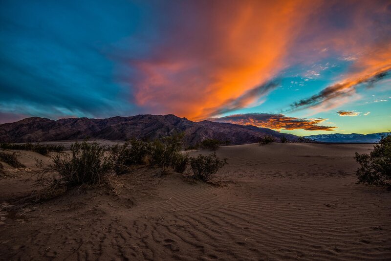 Desert Sand Dunes — Orange