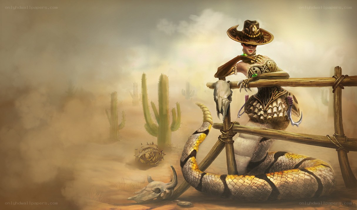 Desert serpent woman