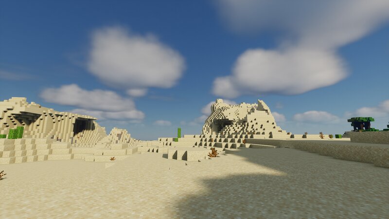 Desert Temple Ruins — Beige