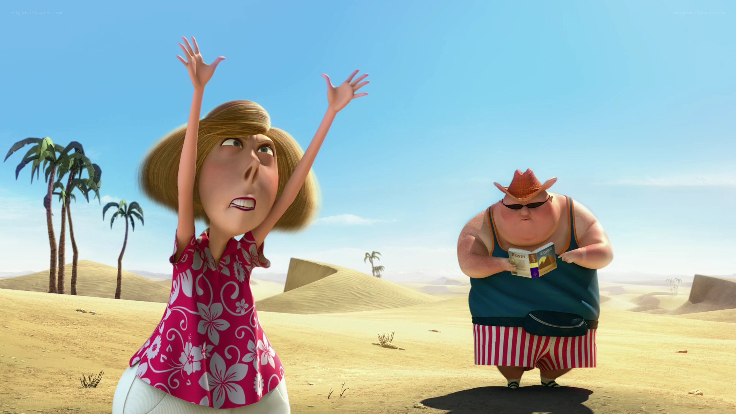 Desert tourists in Egypt