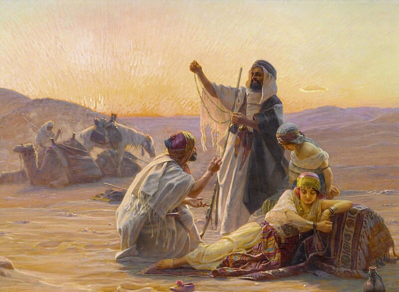 Desert Travelers at Rest