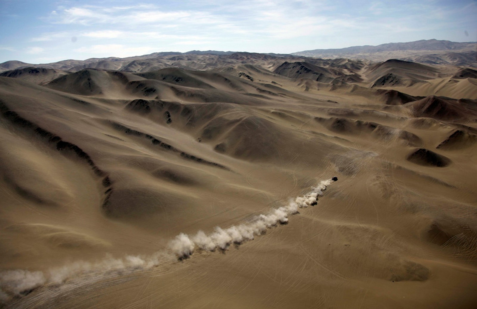 Desert vehicle trail
