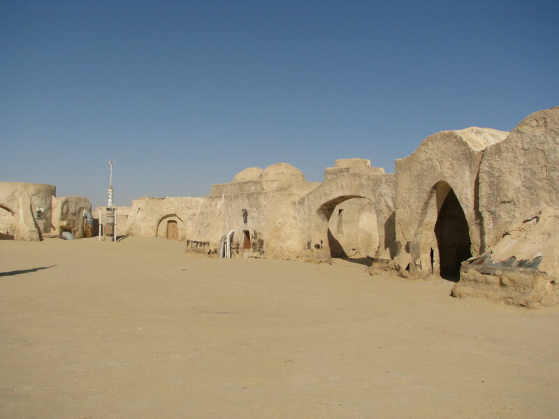 desert village set