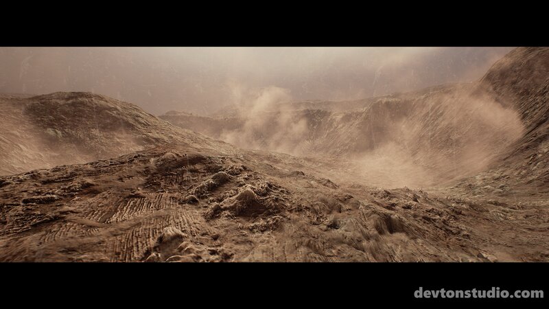Deserted Canyon Landscape