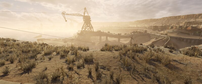 Deserted Industrial Port