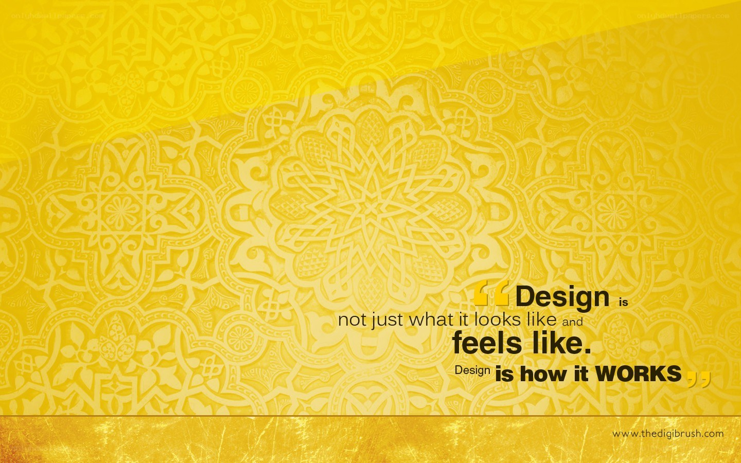 Design is how it works