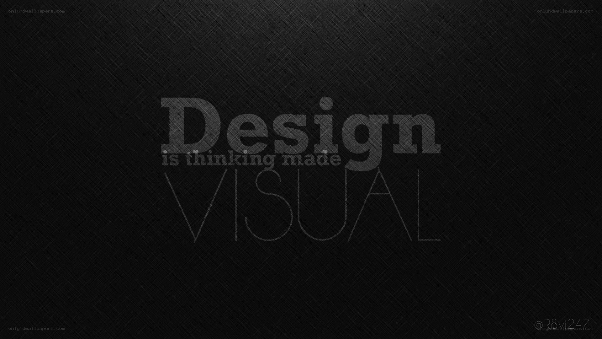 Design is thinking made visual