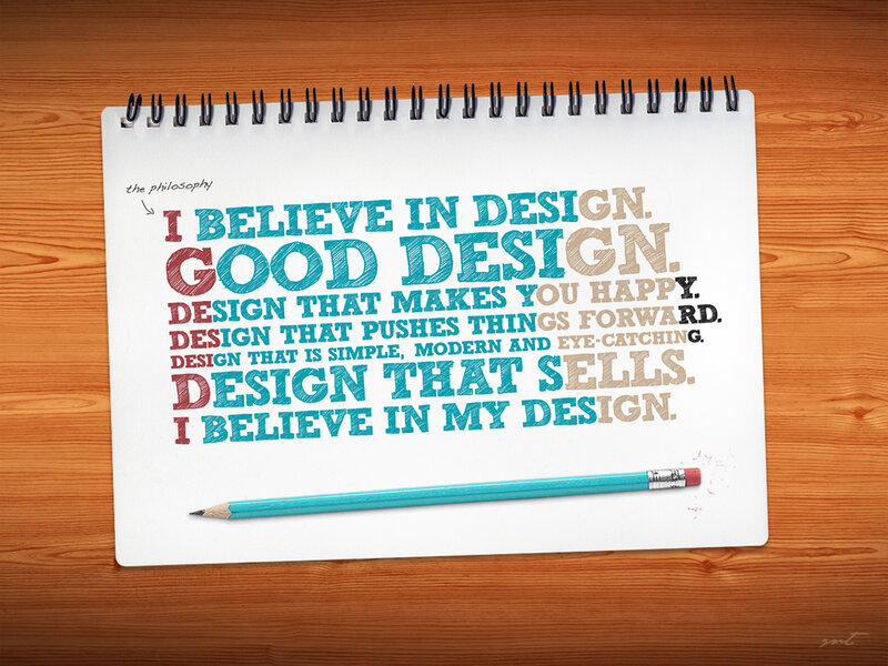 design philosophy notebook