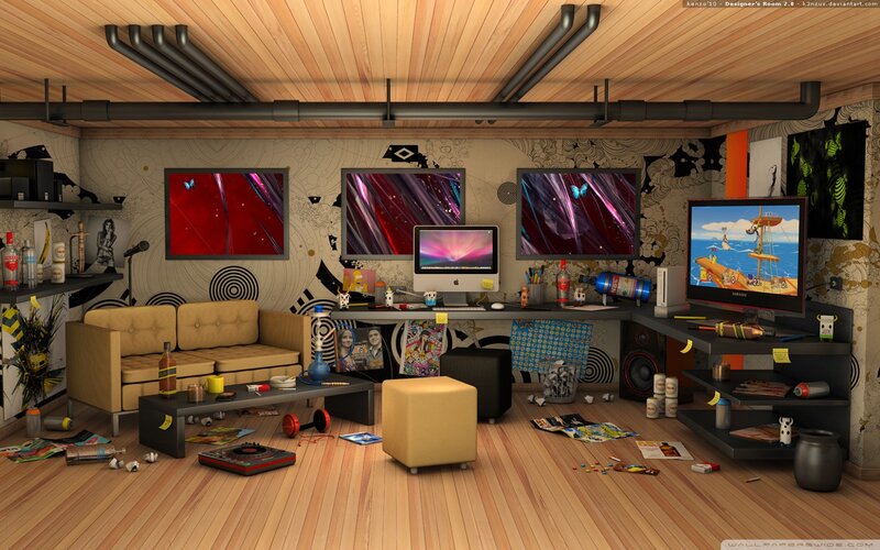 Designer's Room — Brown