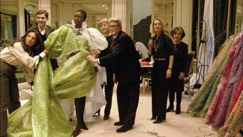 Designers Working on a Dress