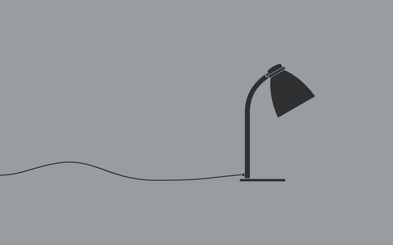 desk lamp with cord