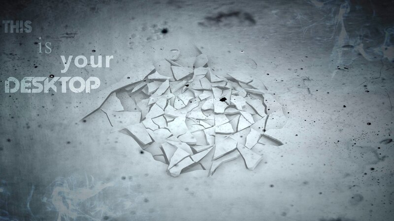desktop breaking effect