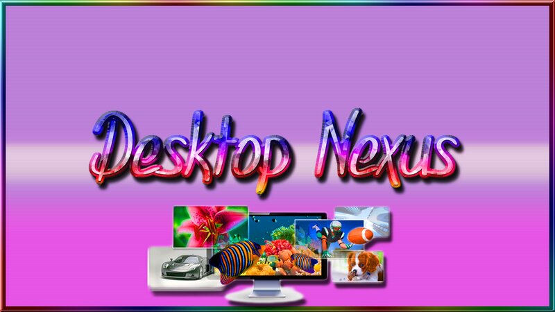 Desktop Computer with Images