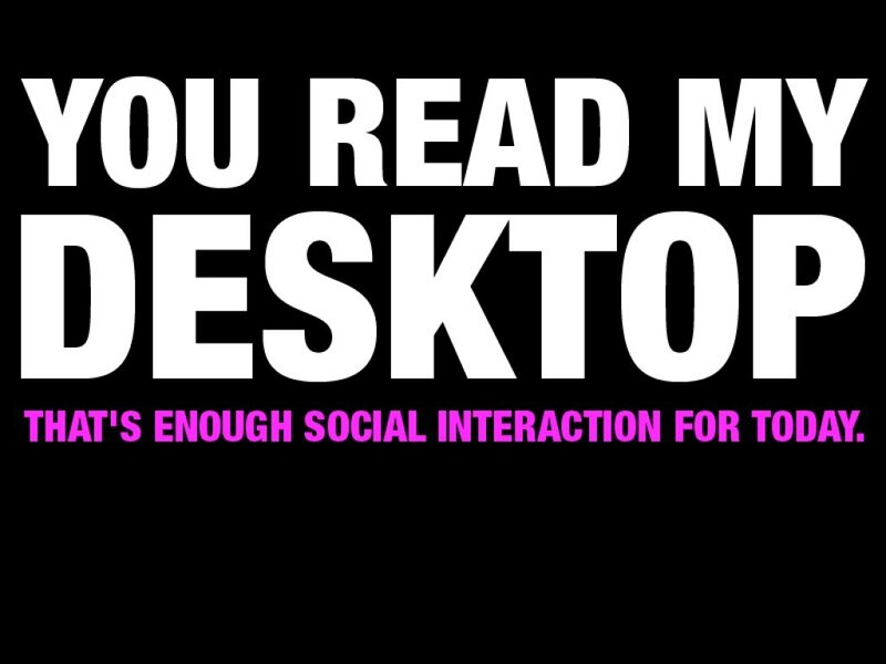 desktop humor text