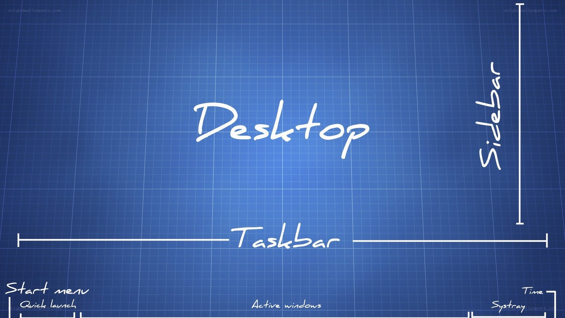 desktop interface diagram