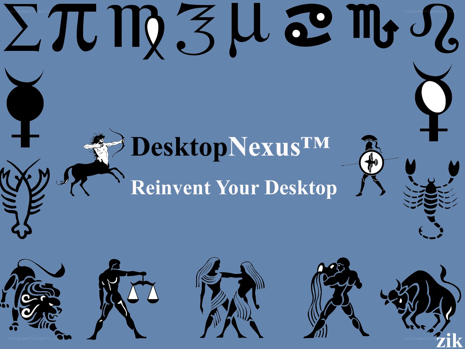 DesktopNexus zodiac desktop