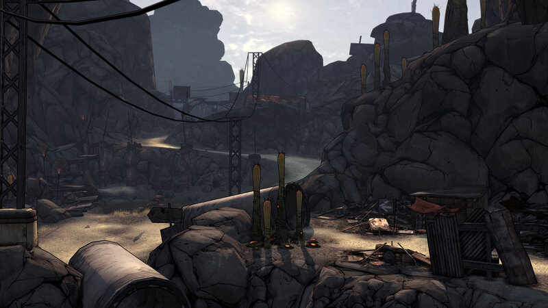 desolate canyon outpost