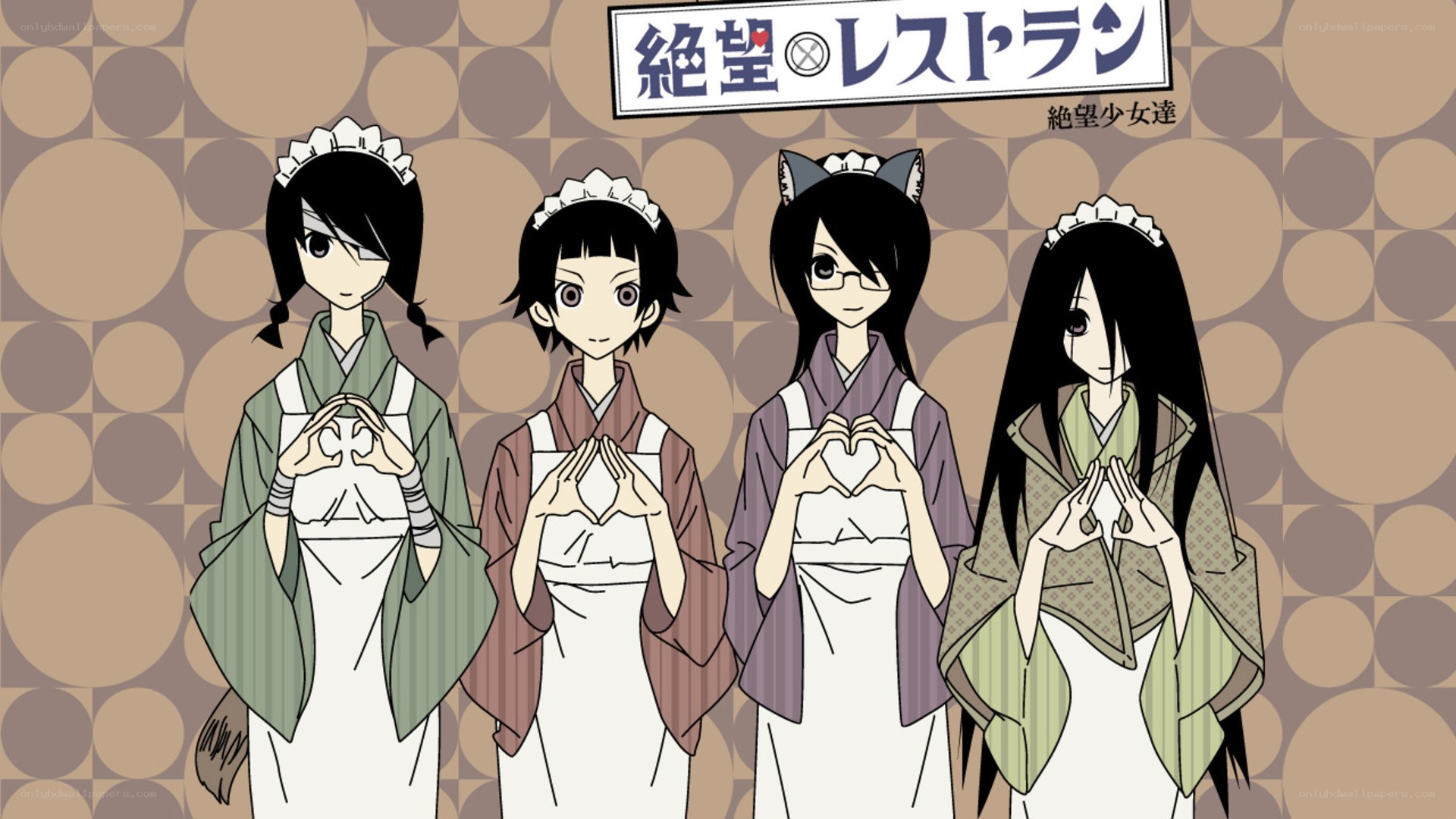Despair Restaurant characters
