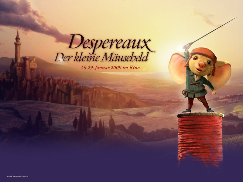 Despereaux movie poster