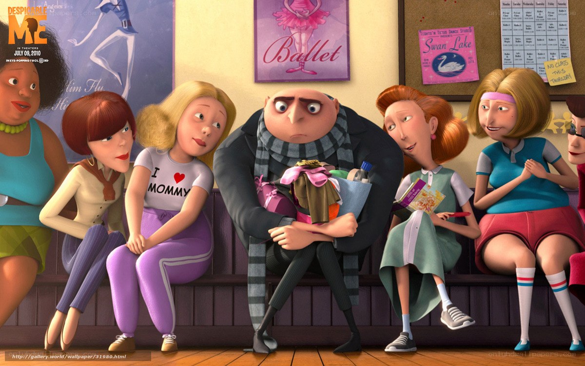 Despicable Me movie scene