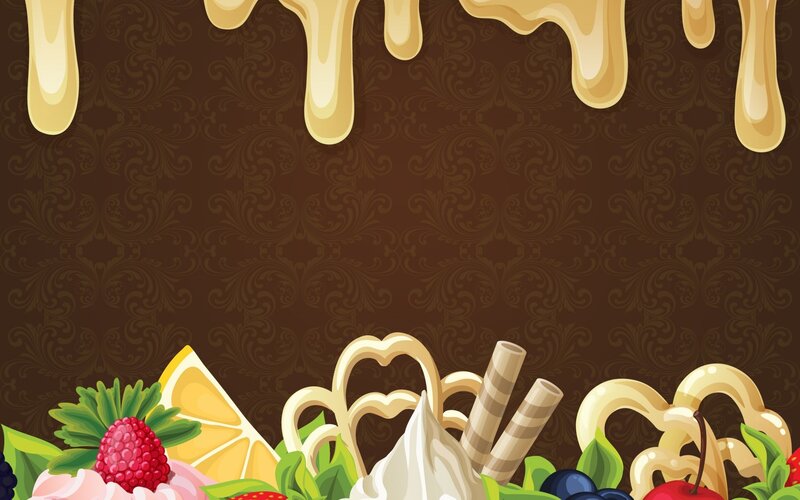 Dessert Border with Fruit