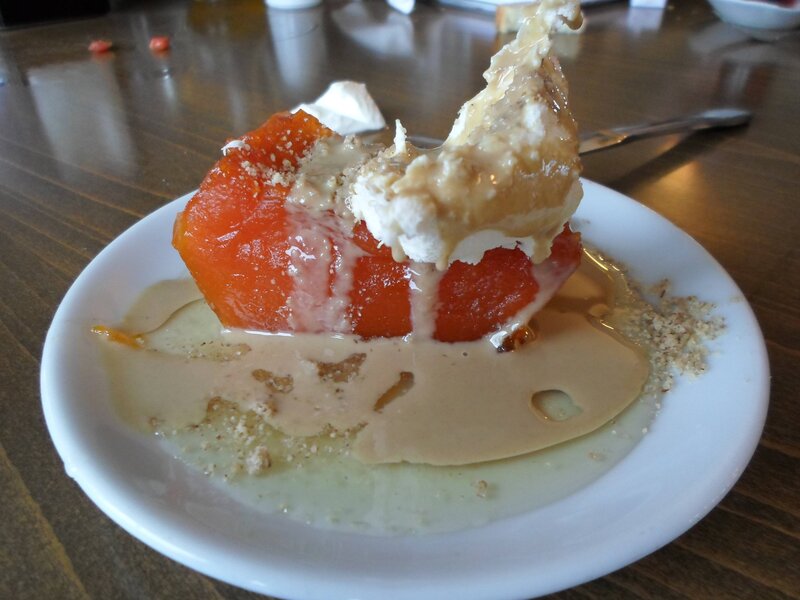 Dessert on a Plate
