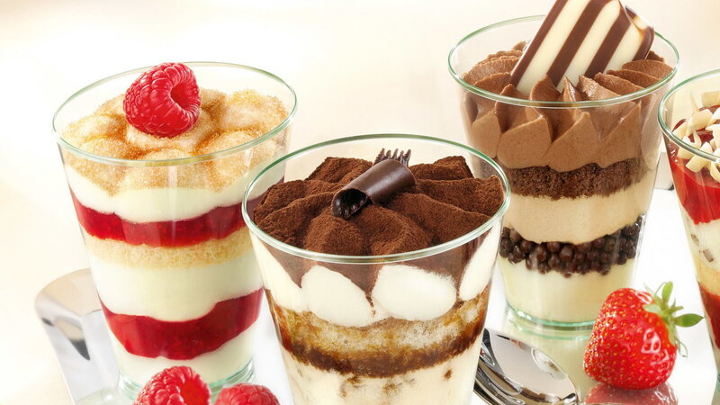 Dessert Parfaits in Glasses