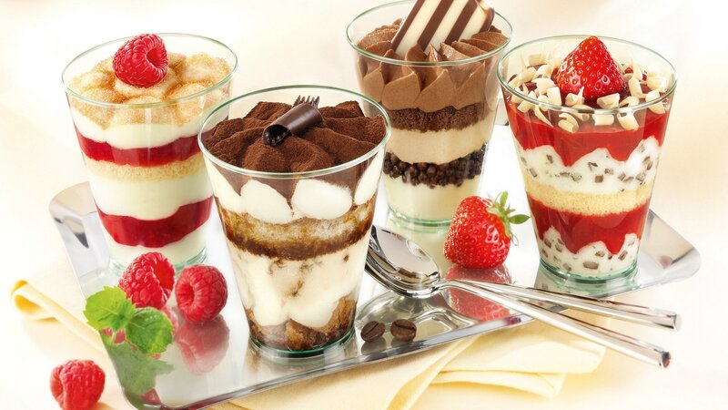 Dessert Parfaits — White