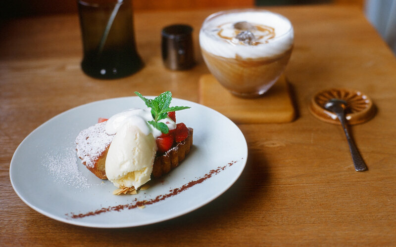 Dessert with Ice Cream