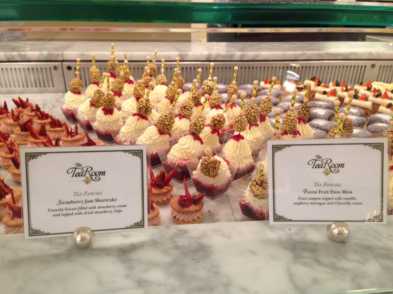 Desserts in Display Case
