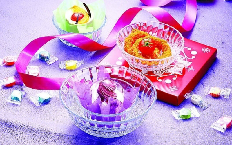 Desserts in Glass Bowls