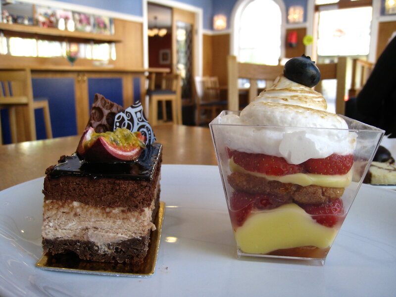 Desserts on a Plate